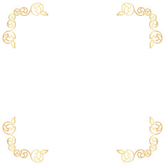 オーナメント 装飾 飾り シンプル ラインアート 背景なし