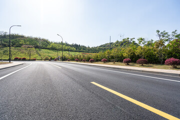 road in city