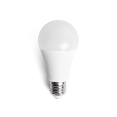 led light bulb isolated on white