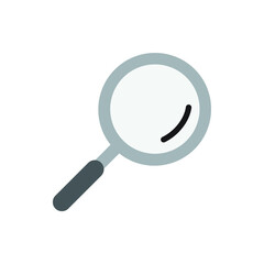 magnifying glass icon for website, presentation