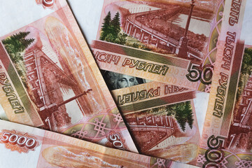 rubles against dollars . Currency Confrontation