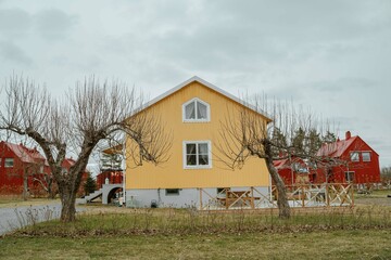 house in the countryside