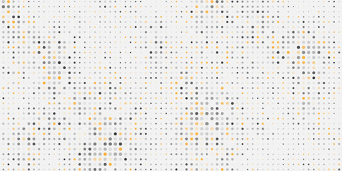 Abstract Colorful Spotted Pixels Pattern, Geometric Mosaic Texture - Generative Art, Vector Background