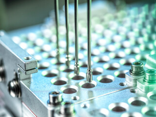 Analysis of samples in micro plates using automation robotics