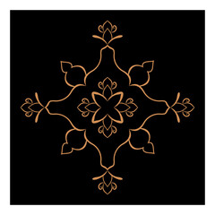 Amazing black white vector mandalas in different themes in oriental and western style for luxury logos, designs and coloring books