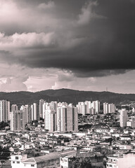 overview of the city of Sao Paulo Brazil.