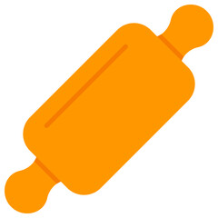 rolling pin flat icon