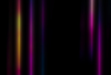 Neon vertical futuristic glowing lights sprectrum gradient background