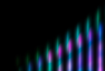 Neon vertical futuristic glowing lights sprectrum gradient background