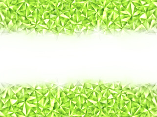 Fototapeta premium Peridot-style frame drawn in digital watercolor