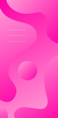 Fototapeta na wymiar Light pink abstract gradient fluid wallpaper. Abstract mobile wallpaper with beautiful geometric shapes. Abstract wallpaper colorful. Pink wallpaper. 