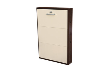 metal shoe cabinet with lock