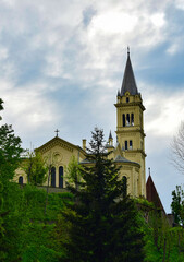 The Catholic Church in the city of Sighisoara 74