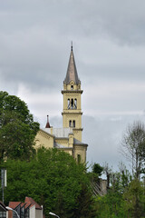 Fototapeta premium The Catholic Church in the city of Sighisoara 65