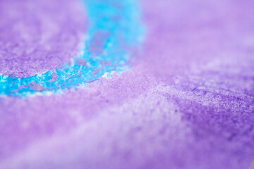 Extreme close up of watercolor on paper texture