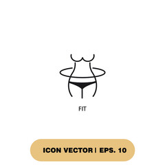 fit icons  symbol vector elements for infographic web