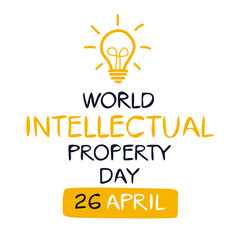 World Intellectual Property Day, held on 26 April.