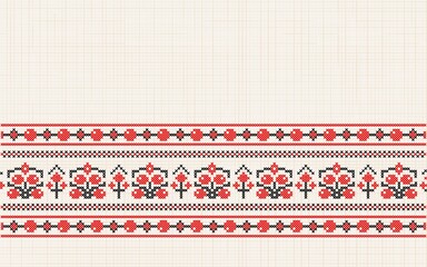 Ukrainian ornament. Sample.