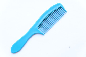 a blue comb