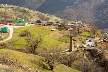 Spring in the mountains of Chechnya.