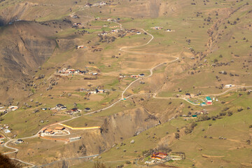 Spring in the mountains of Chechnya.