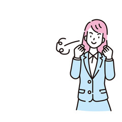 人物イラスト　線画