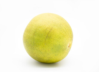Pomelo fruit on white background