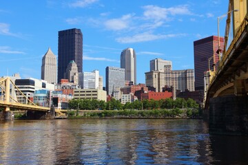 Fototapeta premium American city - Pittsburgh