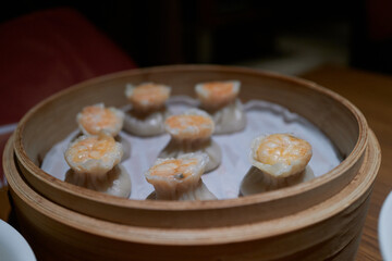 Asian food served in London