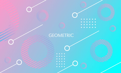 Abstract geometric background with purple and pink gradient colors. design for website, poster, flyer
