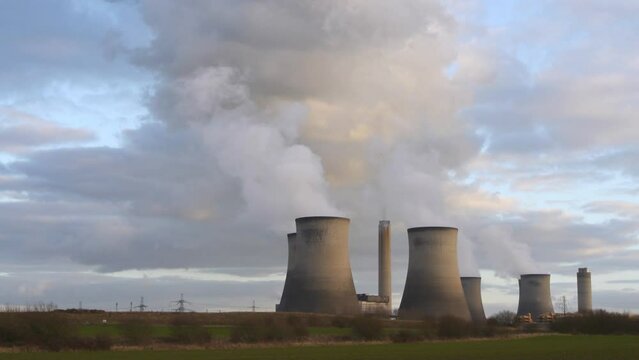 Didcot A Power Station time lapse Pro Res 4:2:2