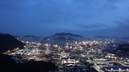 Obraz premium 부산 야경
