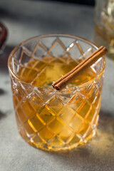 Boozy Cold Cinnamon Old Fashioned