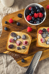 Homemade Trendy Custard Yogurt Toast