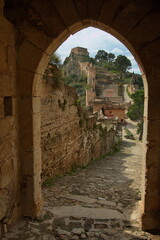 Castle Castell de Xativa,Xativa,Province Valencia,Spain,Europe
