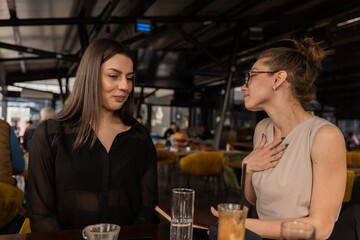 Serious talk about their business ideas and plans