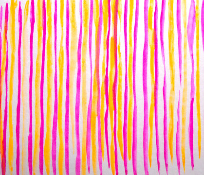 Sfondo astratto a acquerello con righe colorate verticali