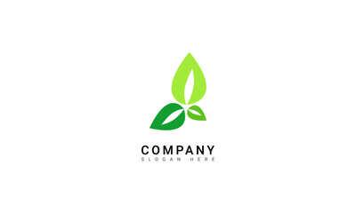 Business Aesthetic Plant Logo Template