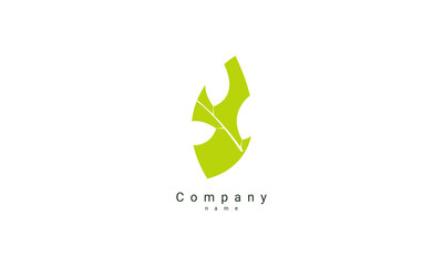Aesthetic Leaf Logo Template