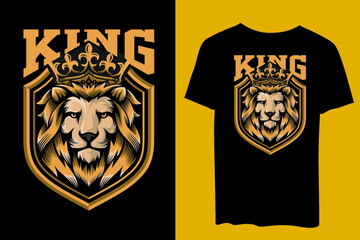Tiger King T-Shirts Design, King Tshirt, Tiger