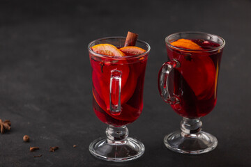 Christmas drink  mulled wine