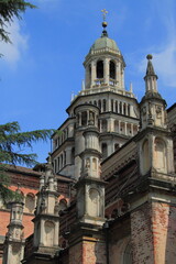Obraz premium A visit in the monastery of Pavia, Italy