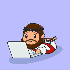 Pentecost religion vector jesus bible church christ trinity character chatolic faith holy background