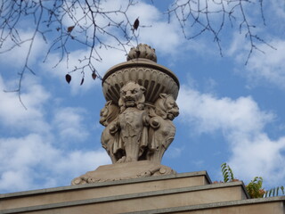 Obraz premium statue of st george