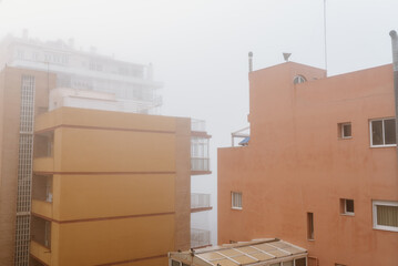 Views from fog house outside. Almeria.