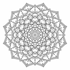 Fototapeta premium pattern on black