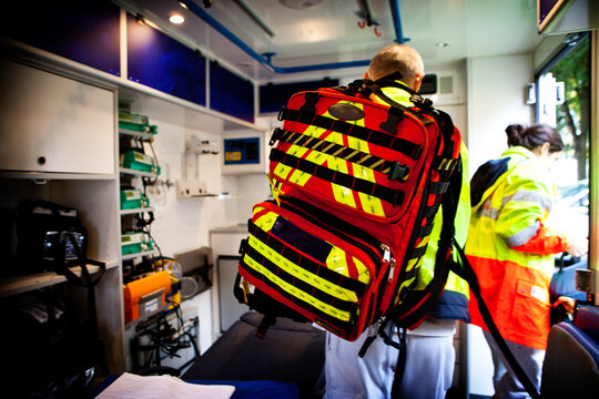 Emergency department for an intervention.