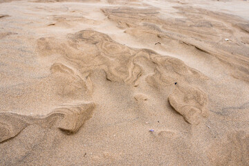 Verwehungen im Sand