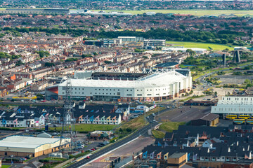 Blackpool Stadion Luftbild