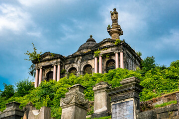 Fototapeta na wymiar Glasgow Friedhof